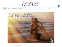 Tablet Screenshot of groovolutiondancestudio.com
